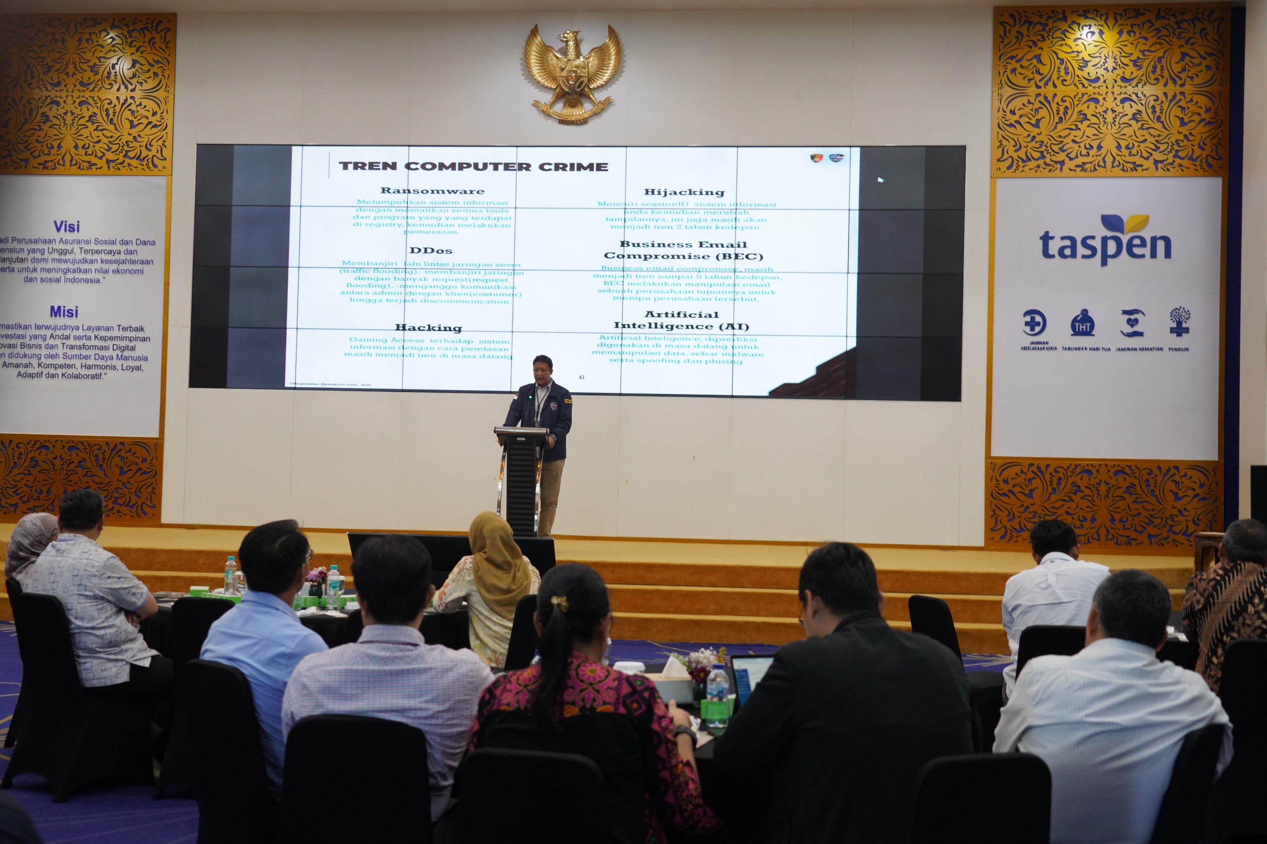 Sinergi TASPEN dan Bareskrim Polri Tegaskan Komitmen Lindungi Peserta dari Penipuan Digital