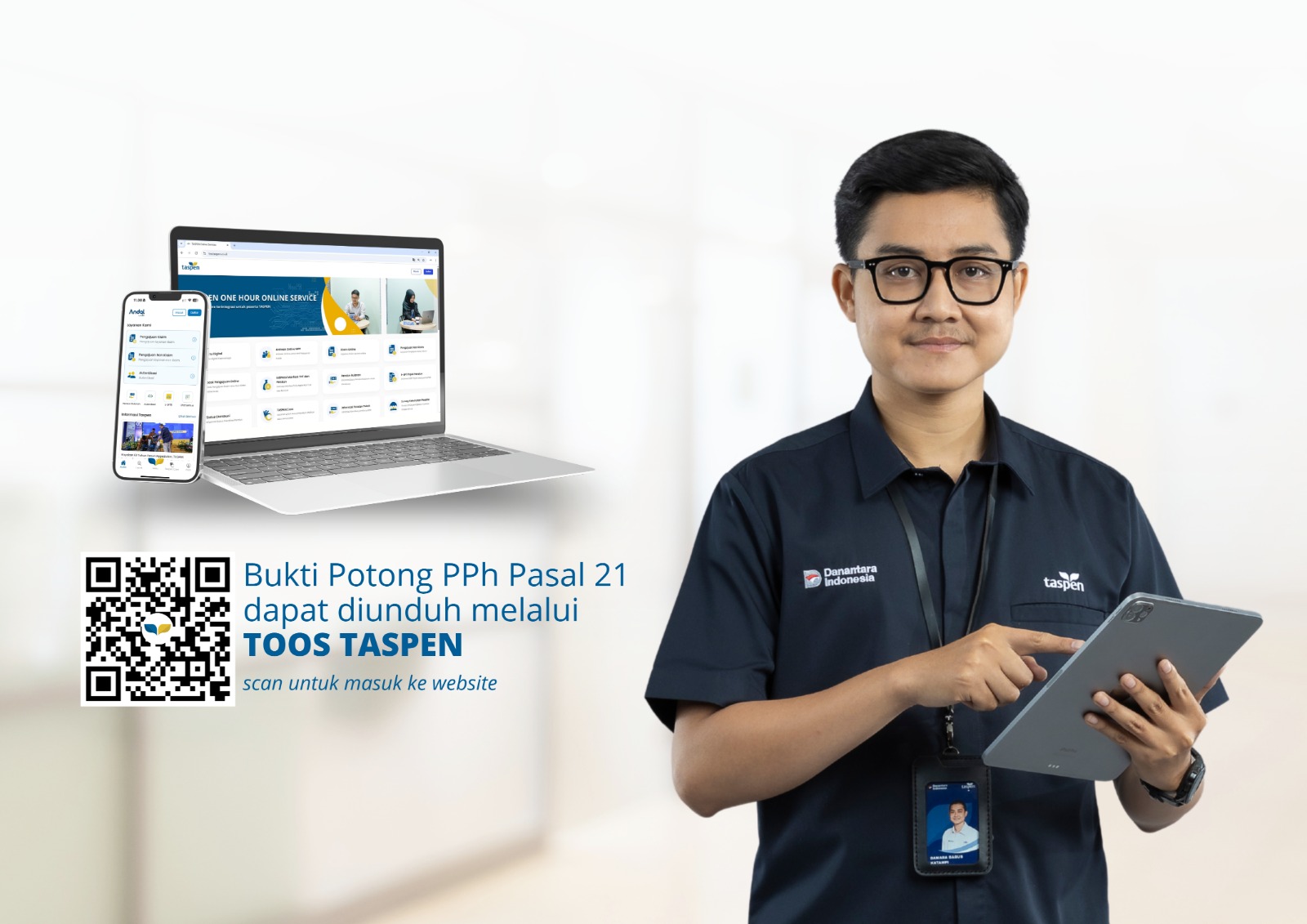 Layanan Mudah dari TASPEN, Kini Bukti Potong Pajak Pensiunan Dapat Diunduh Melalui TOOS TASPEN!