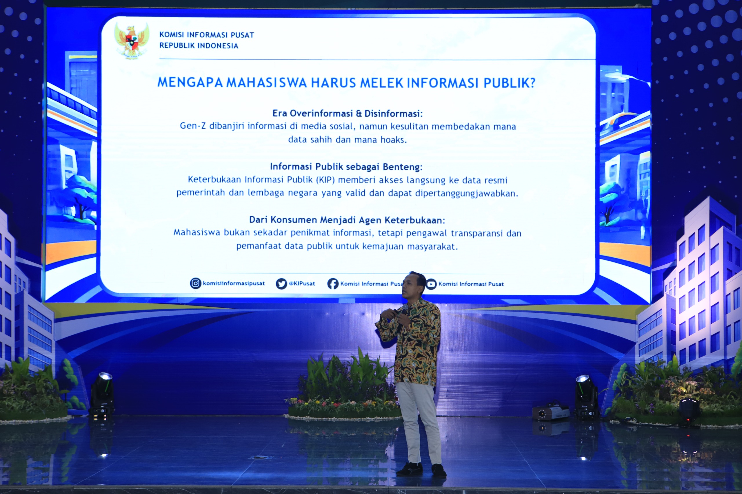 Kolaborasi dengan Komisi Informasi Pusat, TASPEN Gelar Goes to Campus Dorong Mahasiswa Jadi Agen Keterbukaan Informasi Publik
